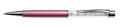 Ballpen, light violet, filled with white SWAROVSKI® crystals, 14 cm, ART CRYSTELLA®